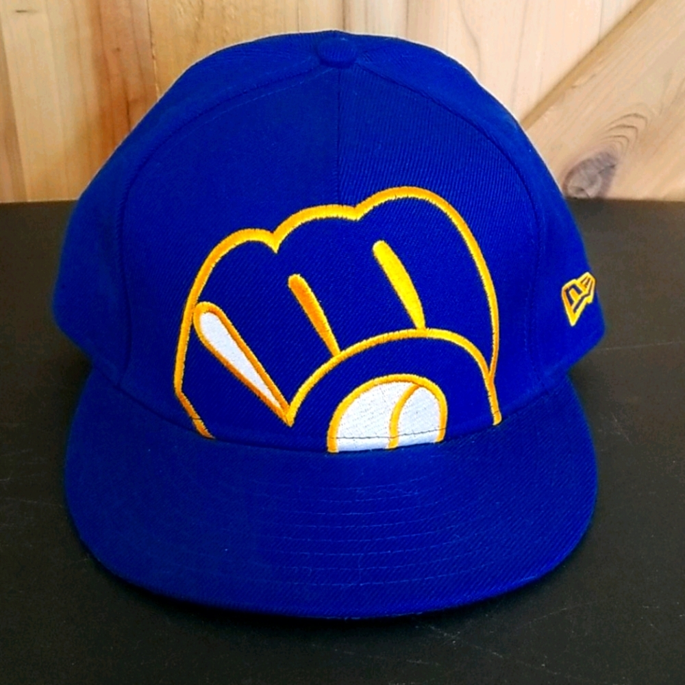 🔥Rare Big Logo Milwaukee Brewers Hat